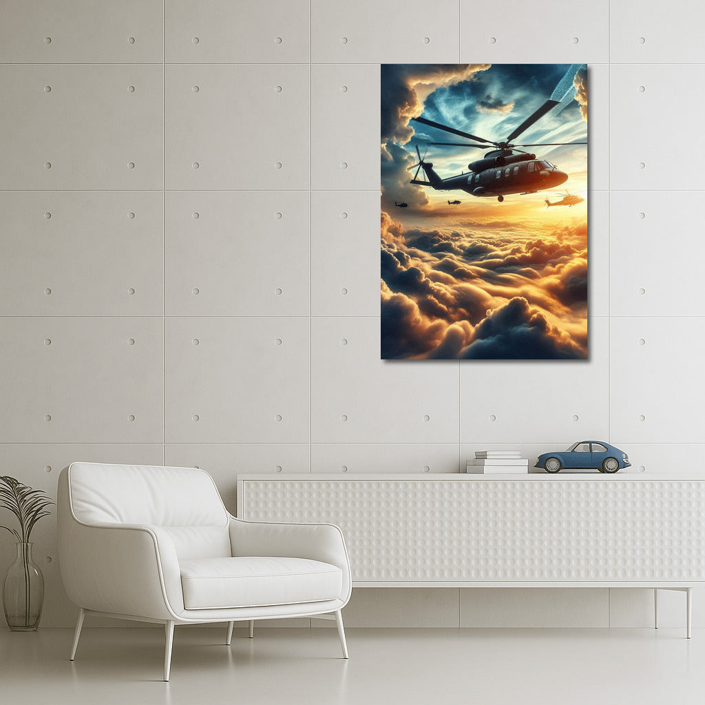 Helicopters in the Clouds: The Majesty of Celestial Training