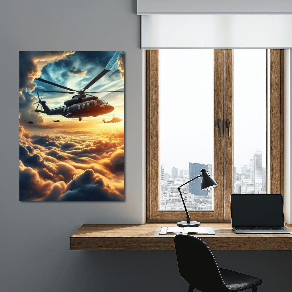 Helicopters in the Clouds: The Majesty of Celestial Training