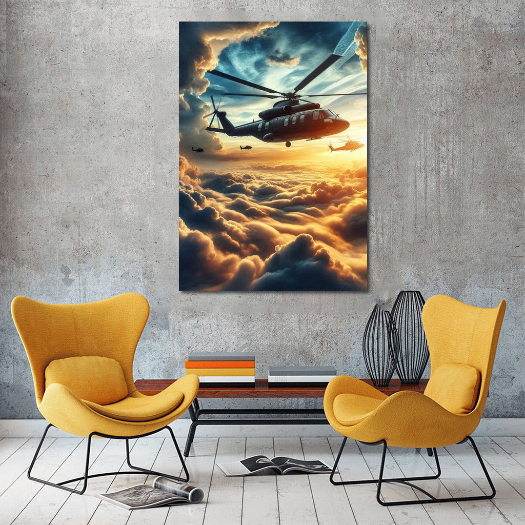 Helicopters in the Clouds: The Majesty of Celestial Training