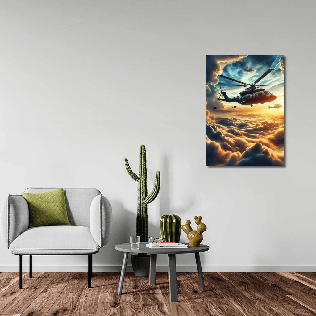 Helicopters in the Clouds: The Majesty of Celestial Training