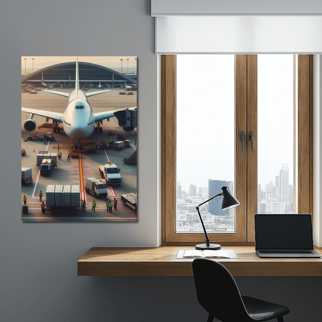 Transport Giant at the Airfield: Aviation Dynamics