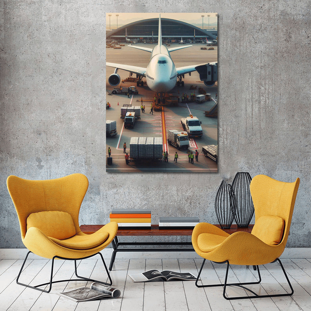 Transport Giant at the Airfield: Aviation Dynamics