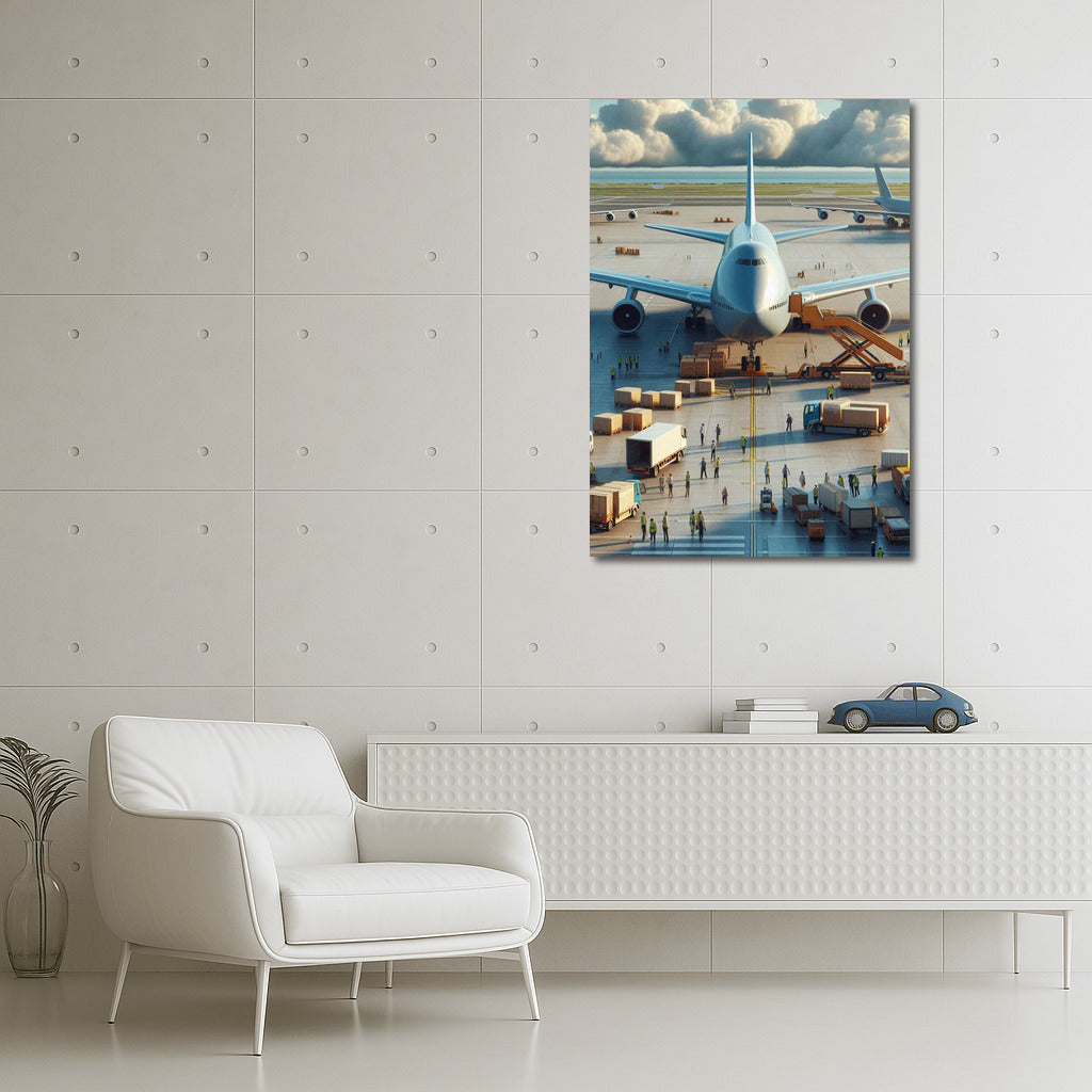 Takeoff of the Mighty Airliner: The World of Travel and Logistics