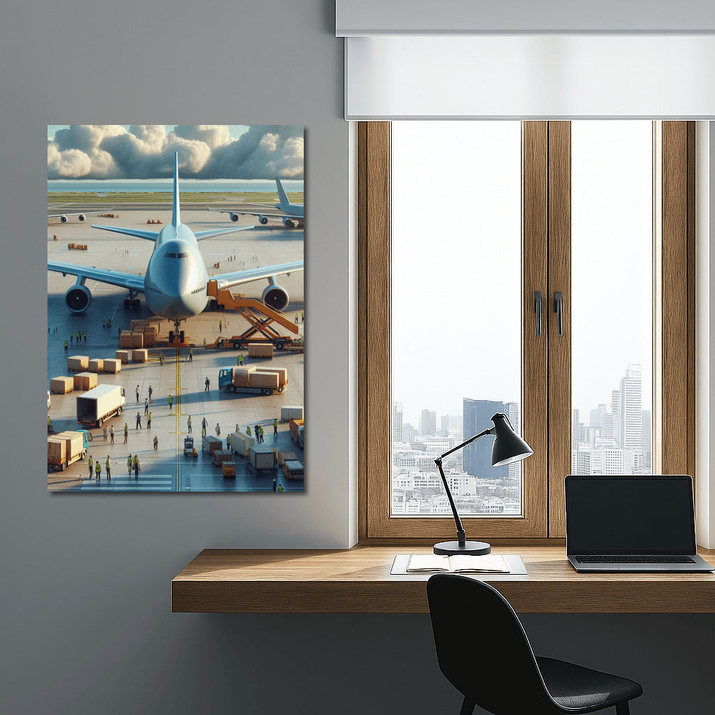 Takeoff of the Mighty Airliner: The World of Travel and Logistics