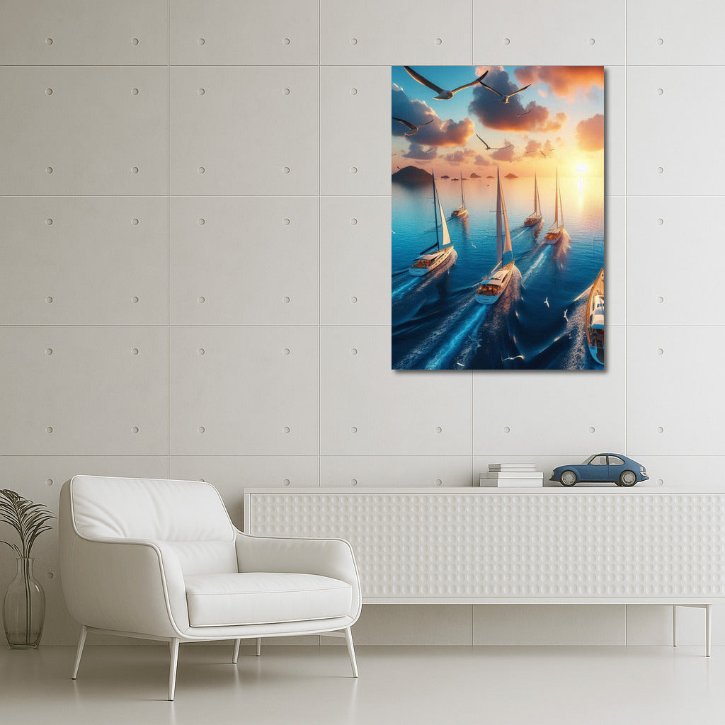 Sunset Yachts: Sailing Dreams on the Ocean Horizon