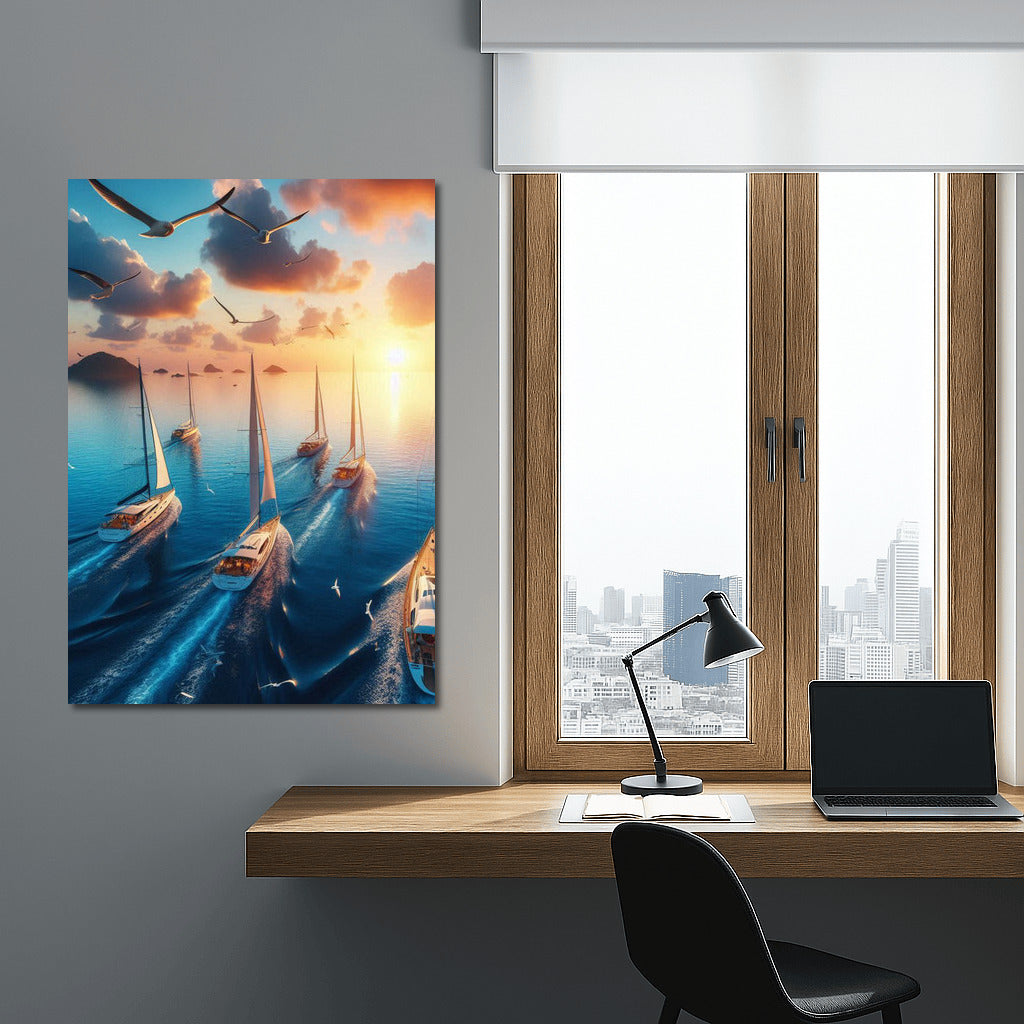 Sunset Yachts: Sailing Dreams on the Ocean Horizon