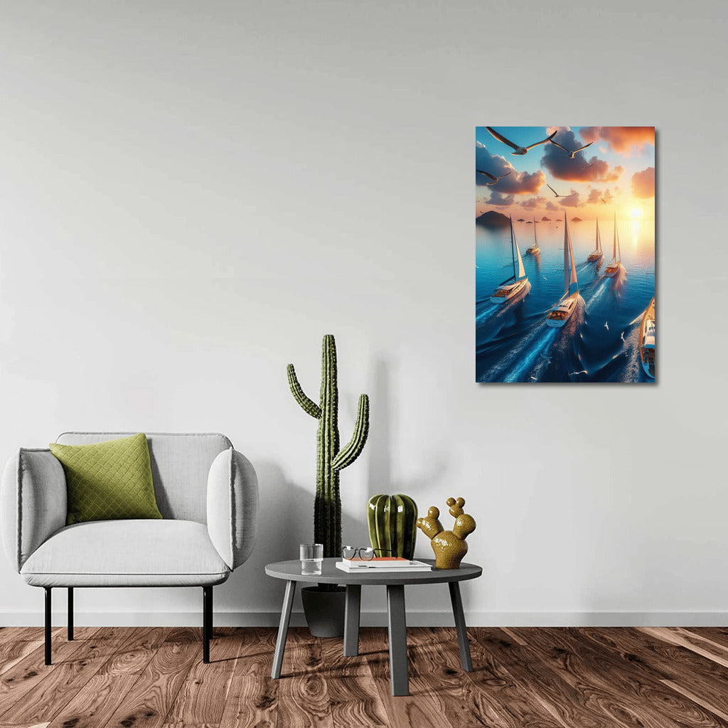 Sunset Yachts: Sailing Dreams on the Ocean Horizon