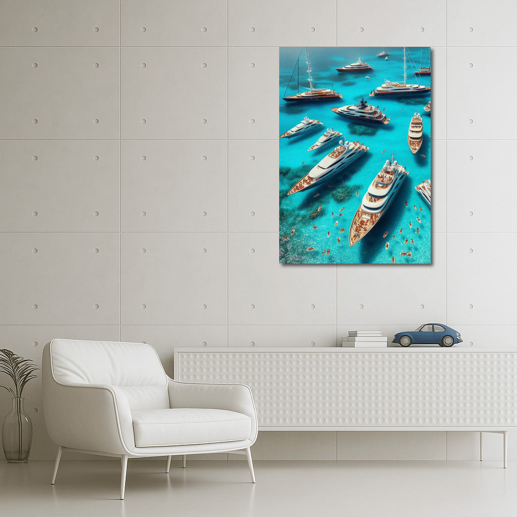 Turquoise Symphony: Yachts on Dream Beach