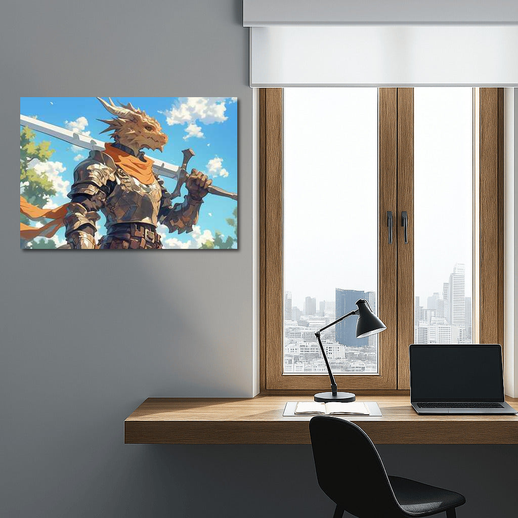 Fantasy Incarnation: Anthropomorphic Dragon Warrior