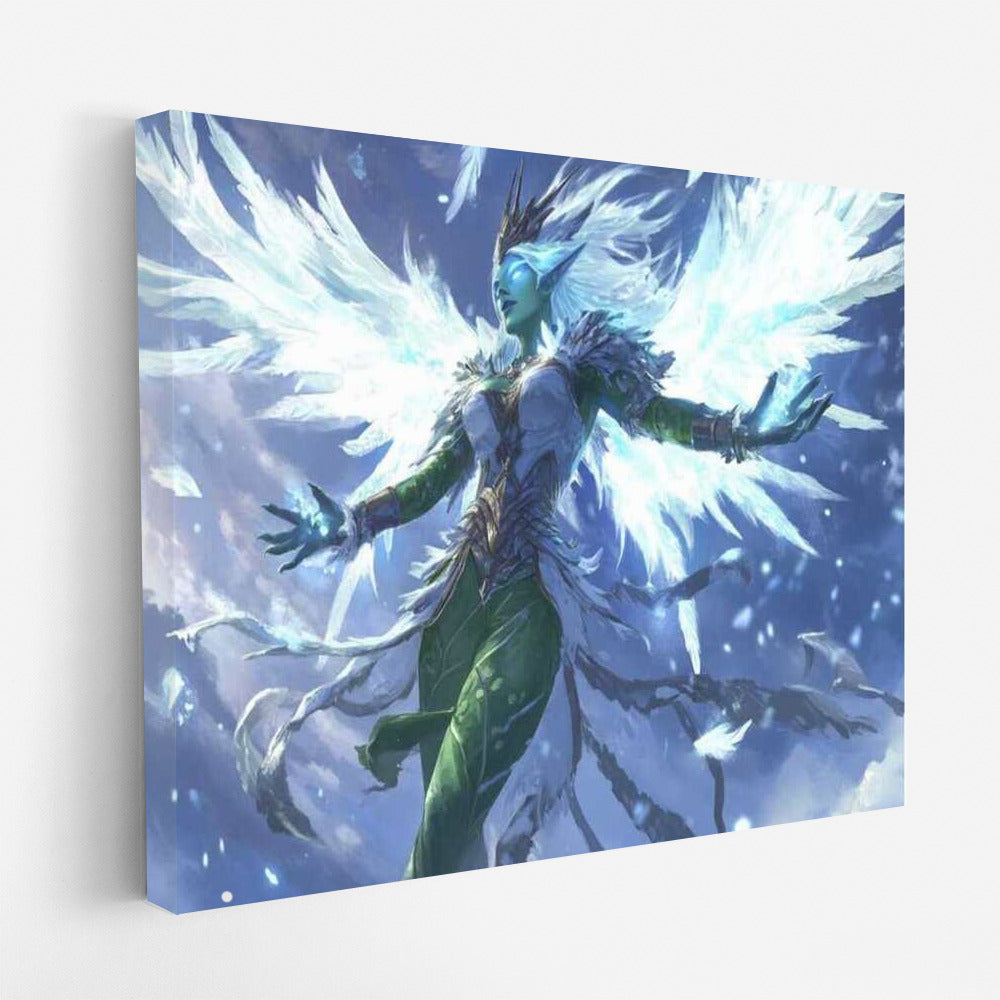 Green-skinned Goddess: Flight to Fantasy World