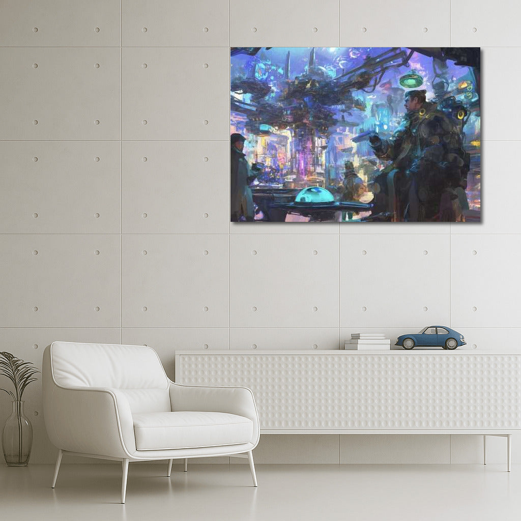 Gateway to Cryopunk: City of the Future in a Fantasy World