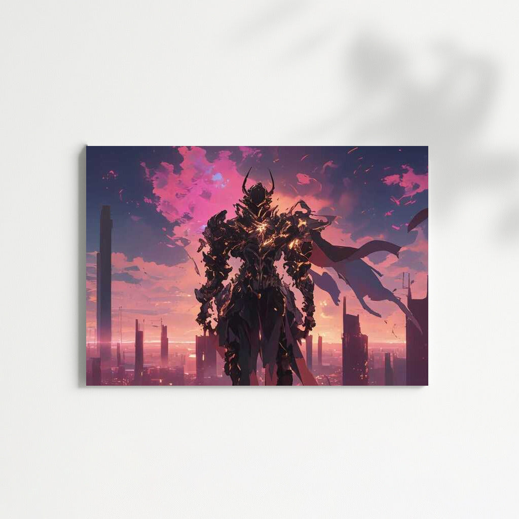 Neon Sunset: Knight of Darkness in the World of Dark Fantasy