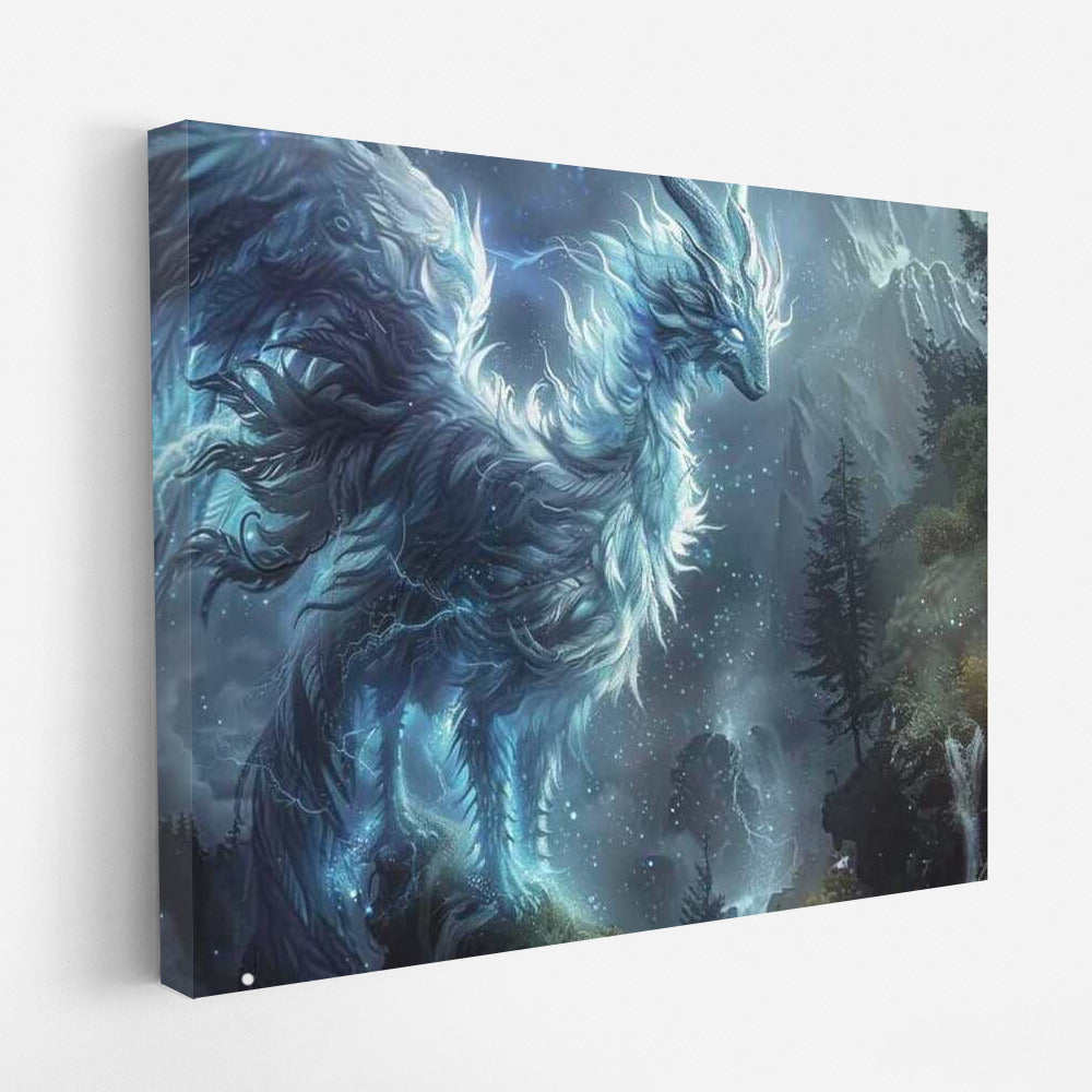 Moon Guardian: Majestic Fantasy Creature