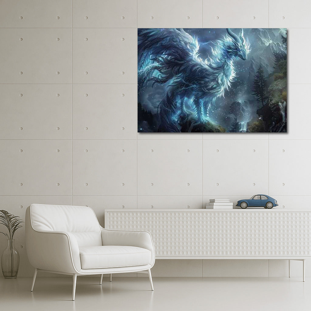 Moon Guardian: Majestic Fantasy Creature