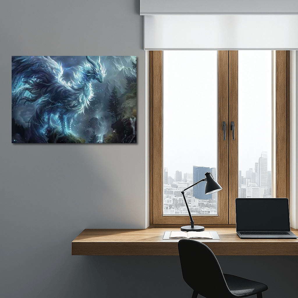 Moon Guardian: Majestic Fantasy Creature