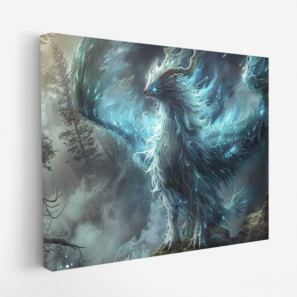 Winged Light: Magical Beast in the Fantasy Forest