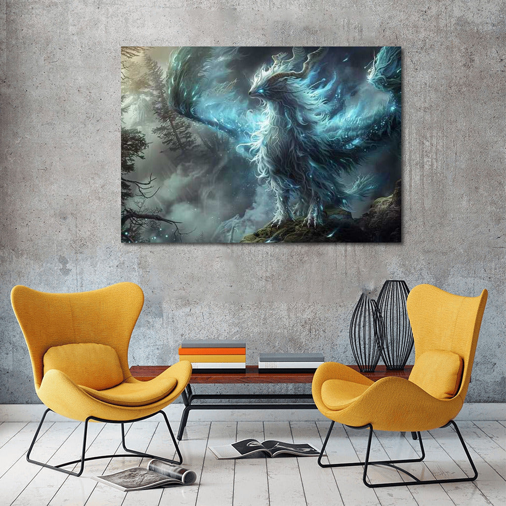 Winged Light: Magical Beast in the Fantasy Forest