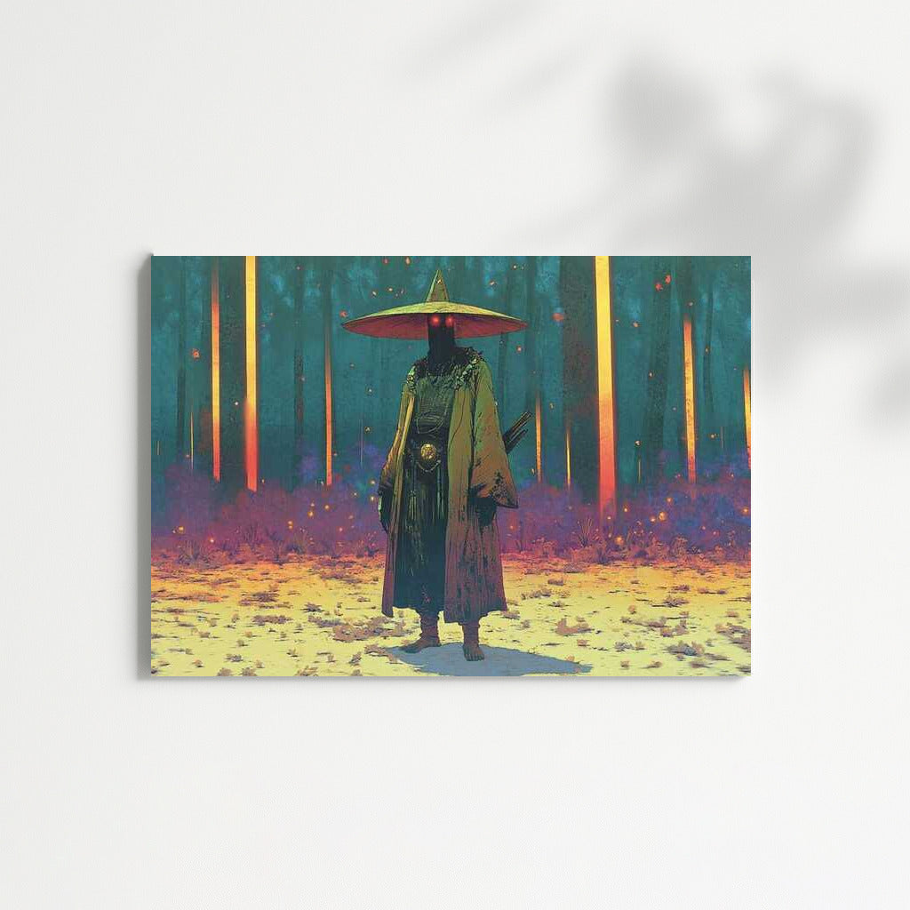 Mysterious Wanderer in the Mysterious Forest: Fantasy World for Dreamers