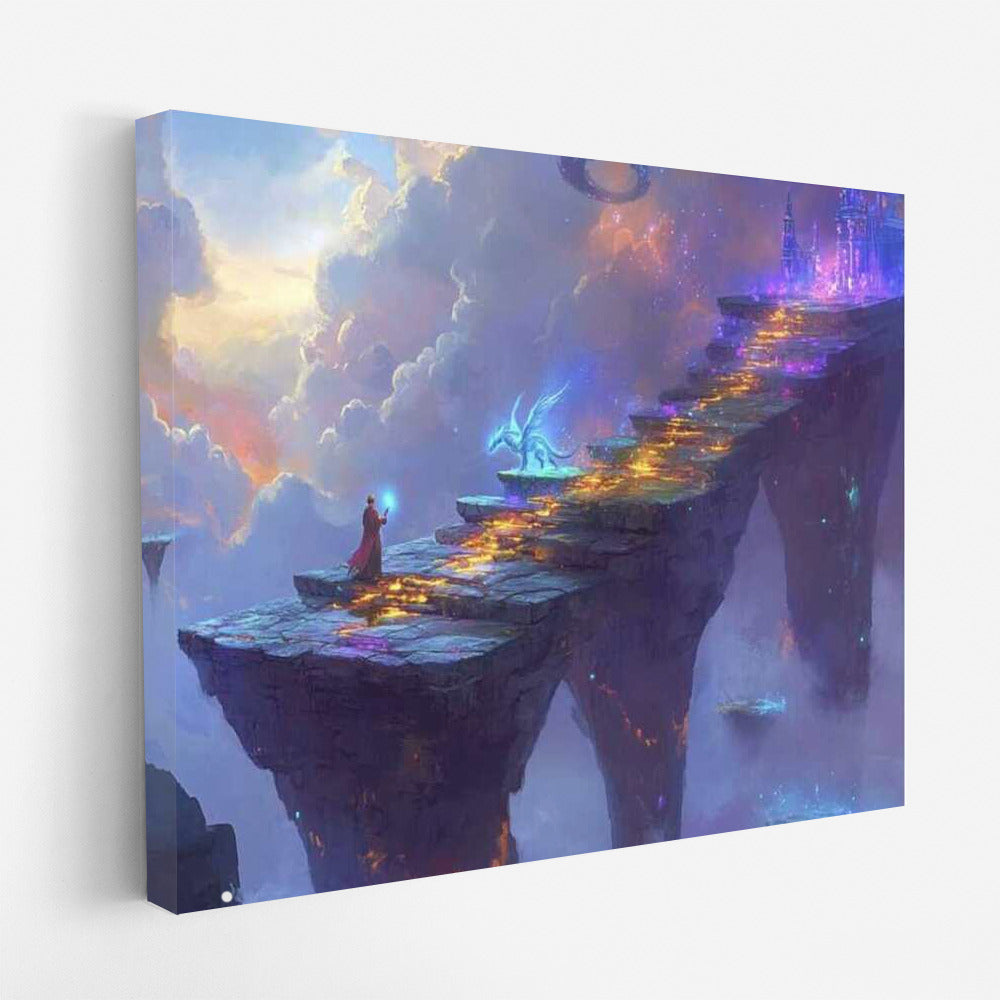 The Dragon and the Mysterious Wanderer: Journey to the Sky Castle