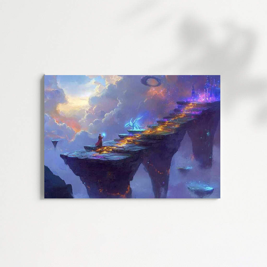 The Dragon and the Mysterious Wanderer: Journey to the Sky Castle