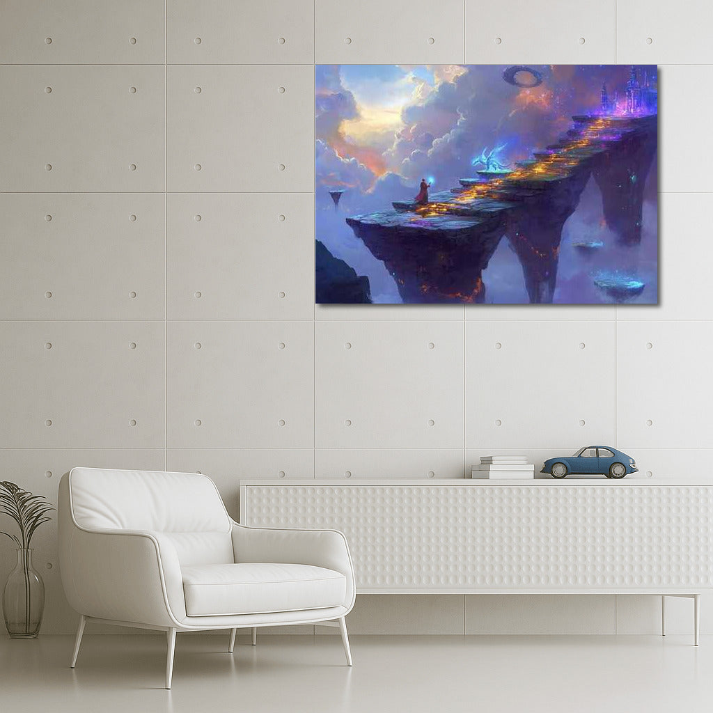 The Dragon and the Mysterious Wanderer: Journey to the Sky Castle