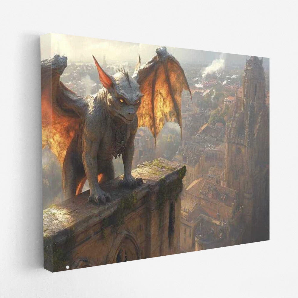 Guardians of the Ancient City: Fantasy Gargoyles