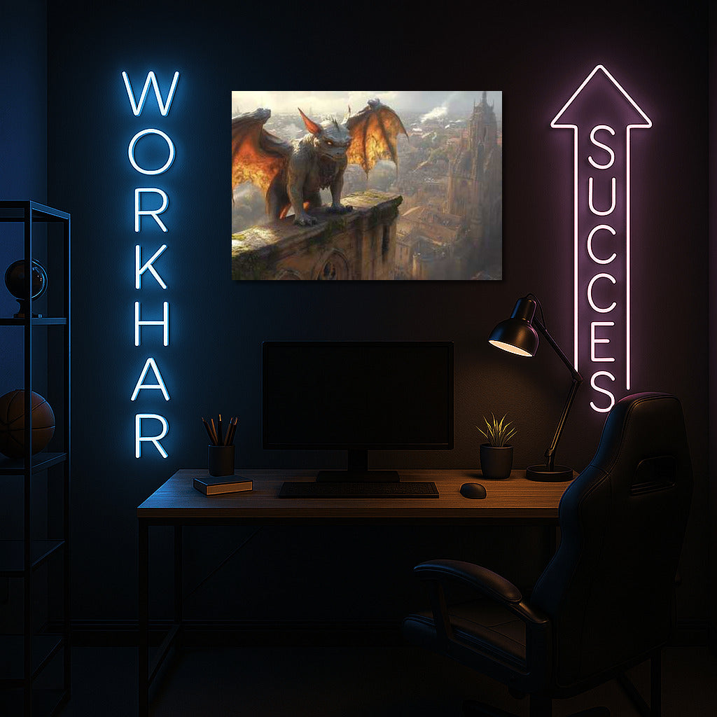 Guardians of the Ancient City: Fantasy Gargoyles