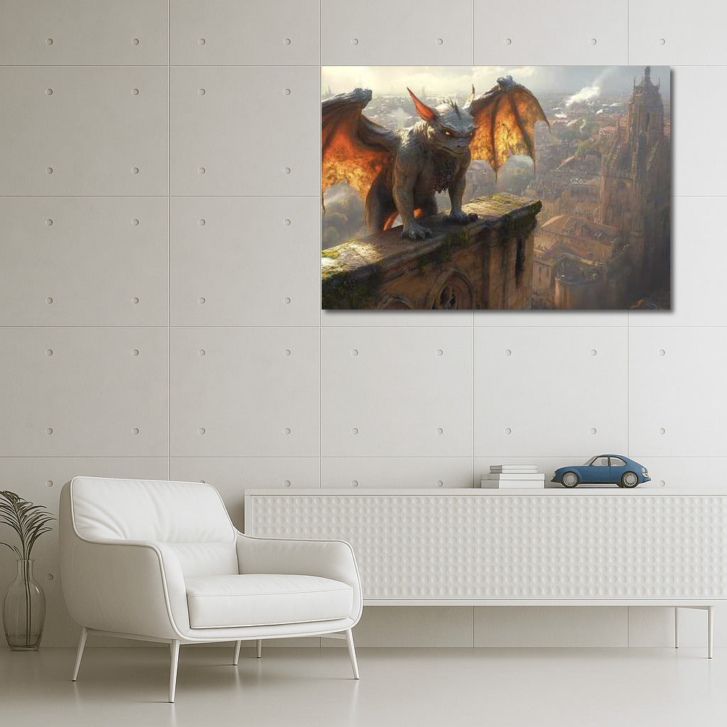 Guardians of the Ancient City: Fantasy Gargoyles