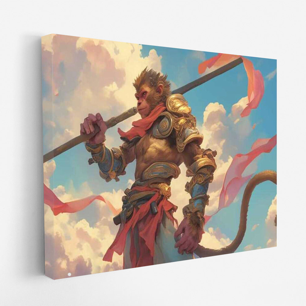 Legend of the Monkey King: Fantasy World on Canvas