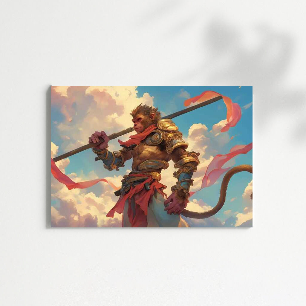 Legend of the Monkey King: Fantasy World on Canvas