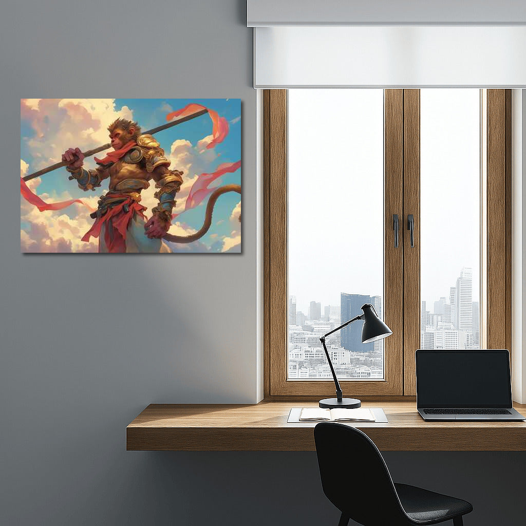 Legend of the Monkey King: Fantasy World on Canvas