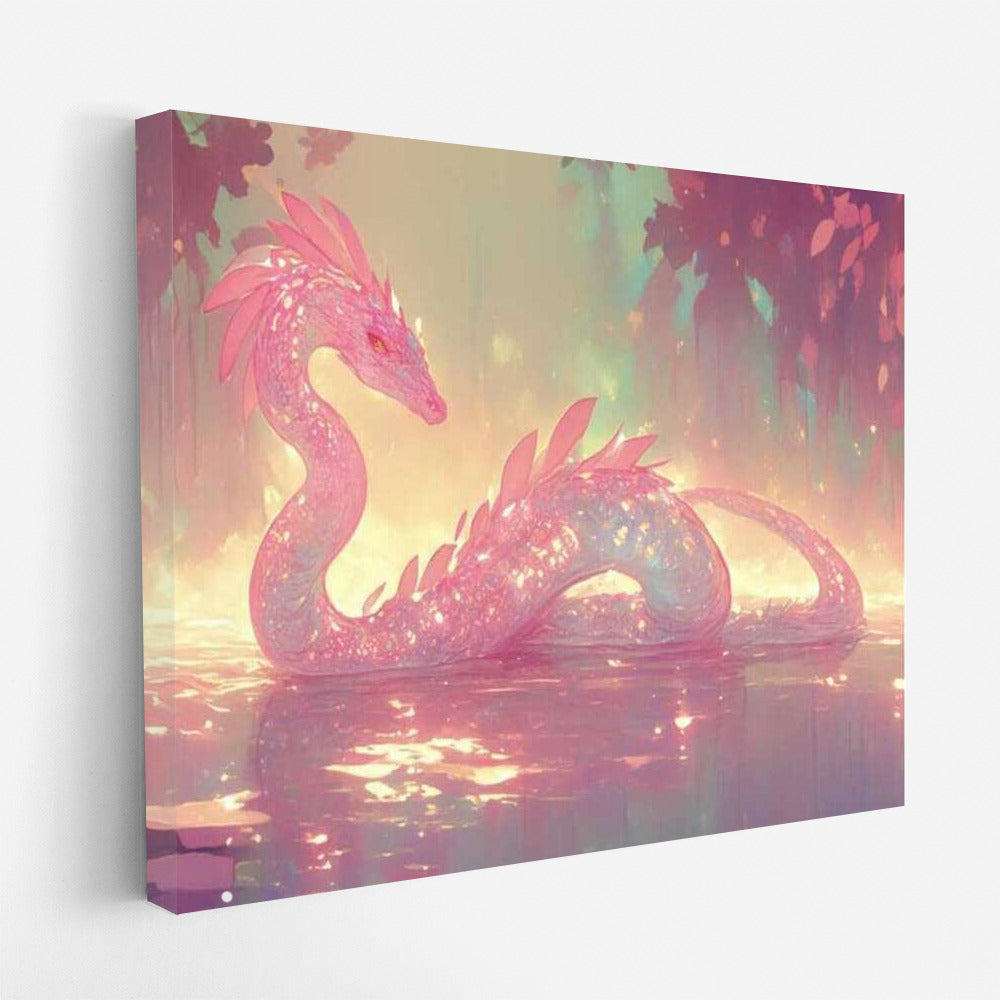 Pink Dragon: Forest Wonderland Fantasy