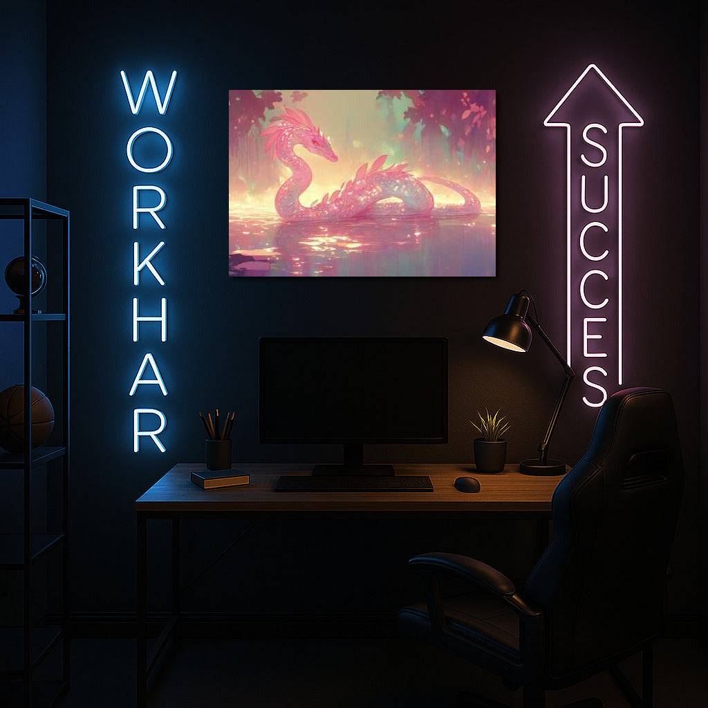 Pink Dragon: Forest Wonderland Fantasy