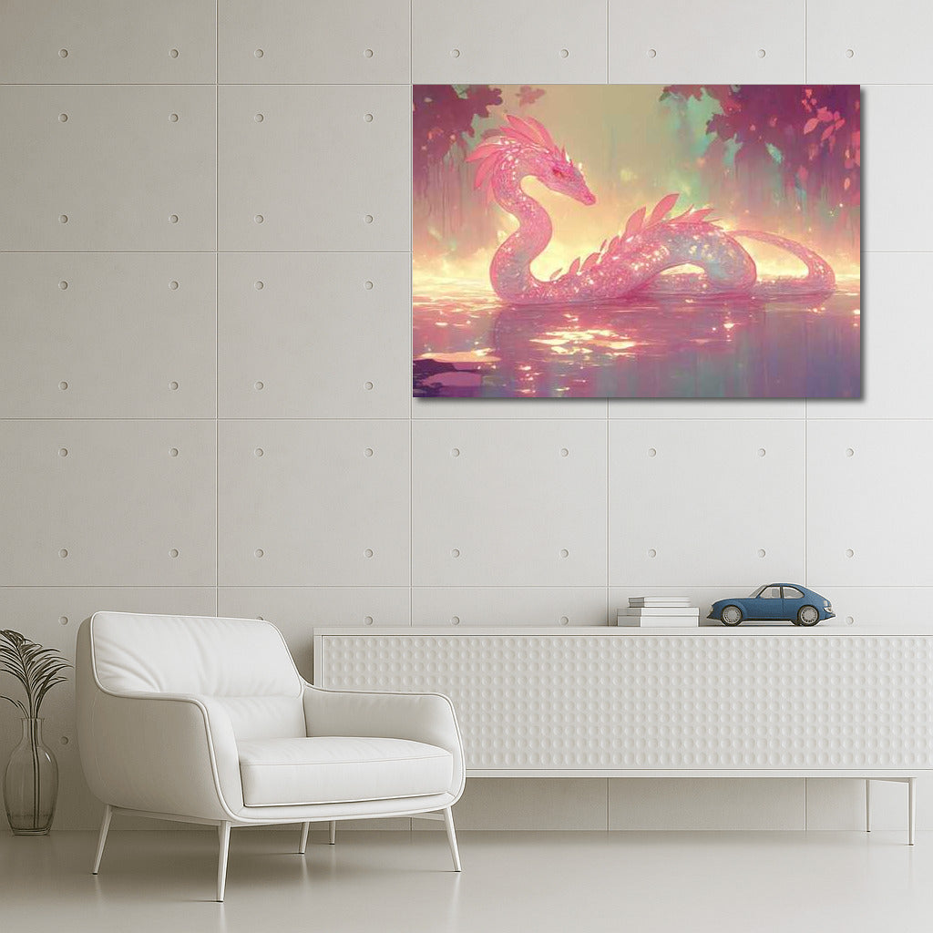 Pink Dragon: Forest Wonderland Fantasy