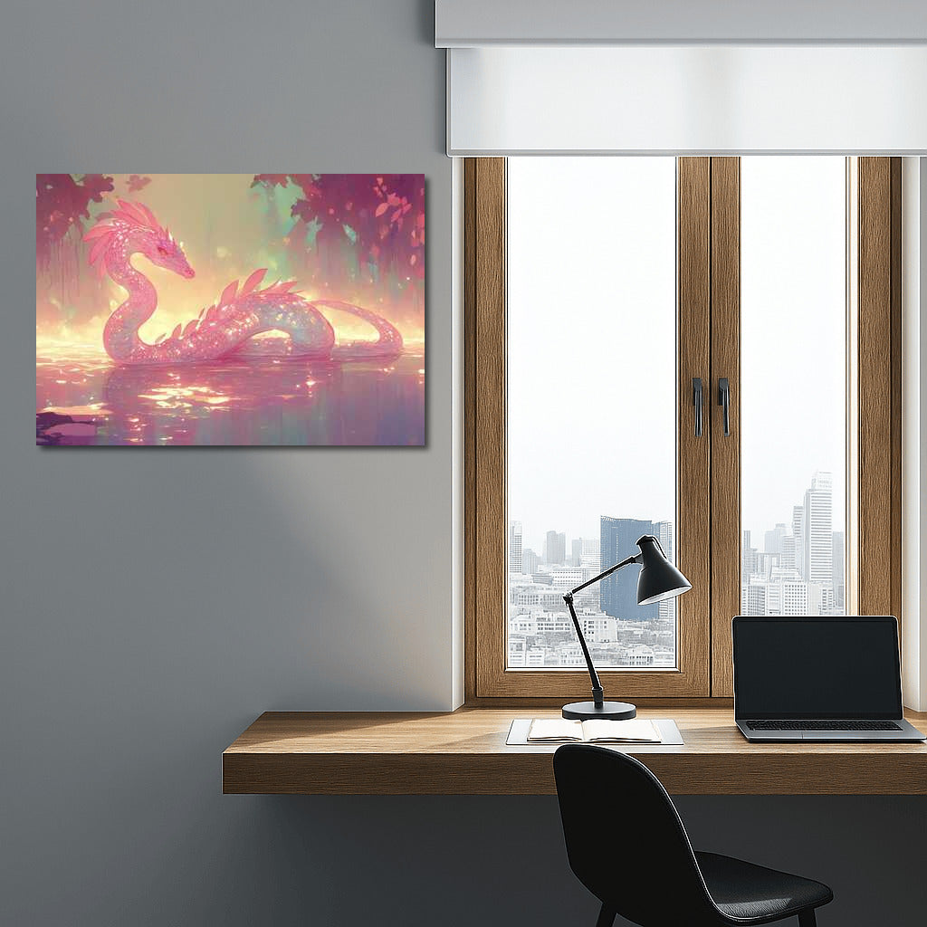 Pink Dragon: Forest Wonderland Fantasy