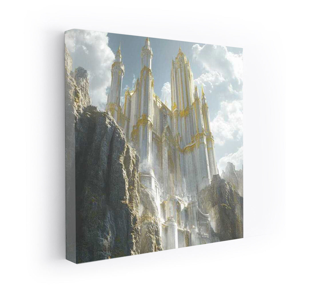 Sky Castle Fantasy: Majesty Among the Clouds