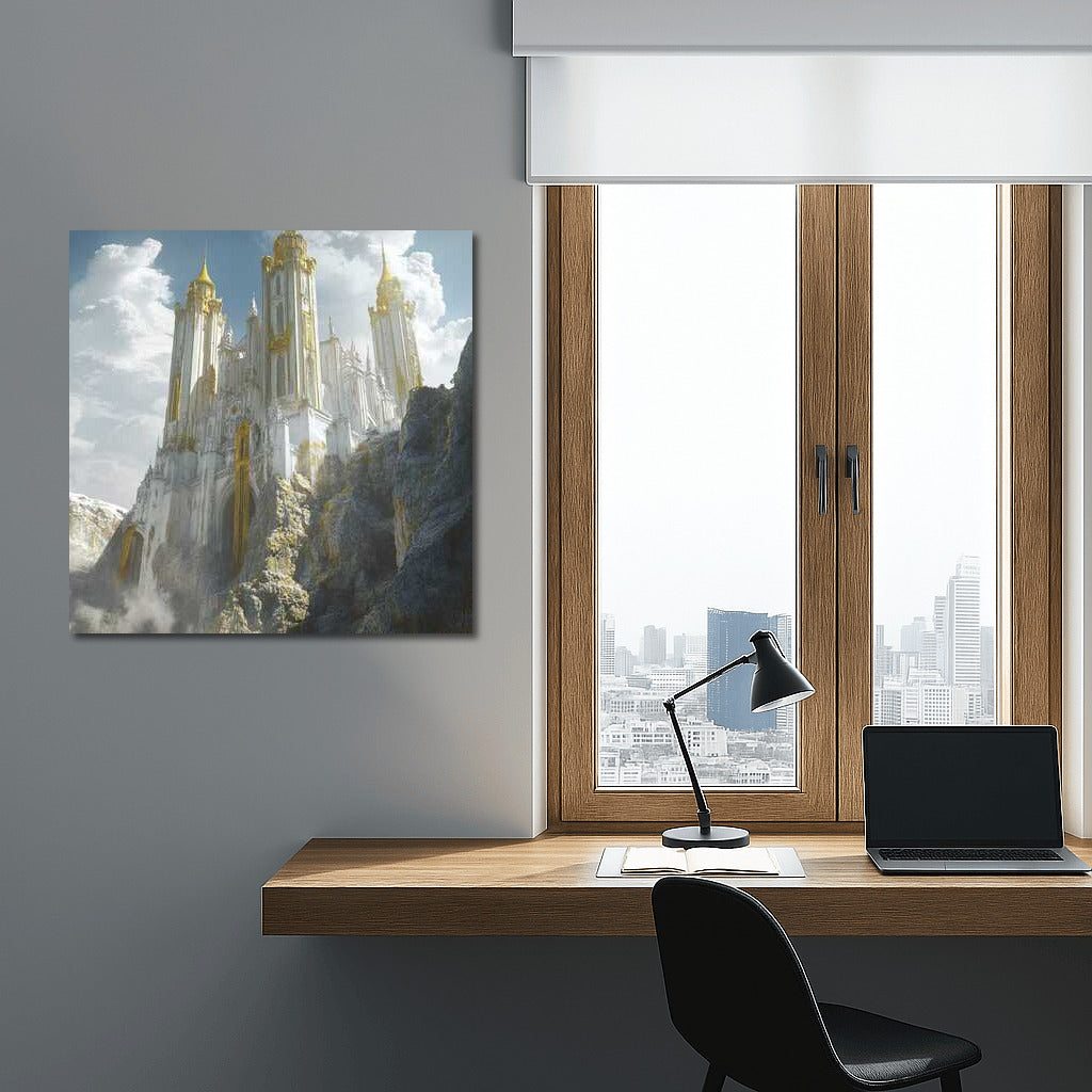 Fantasy Castle in the Sky: Cloud Magic