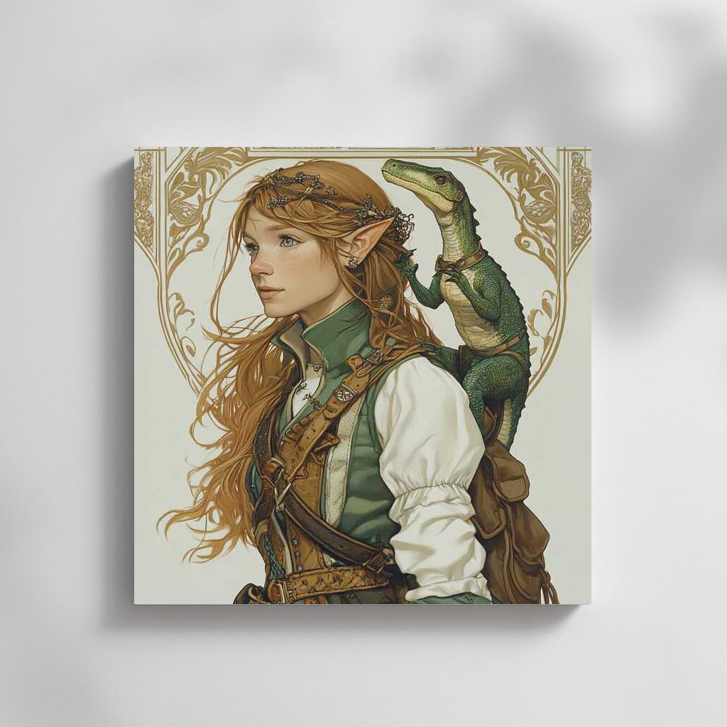 Fantasy Mysteries: Mysterious Character and the Lizard