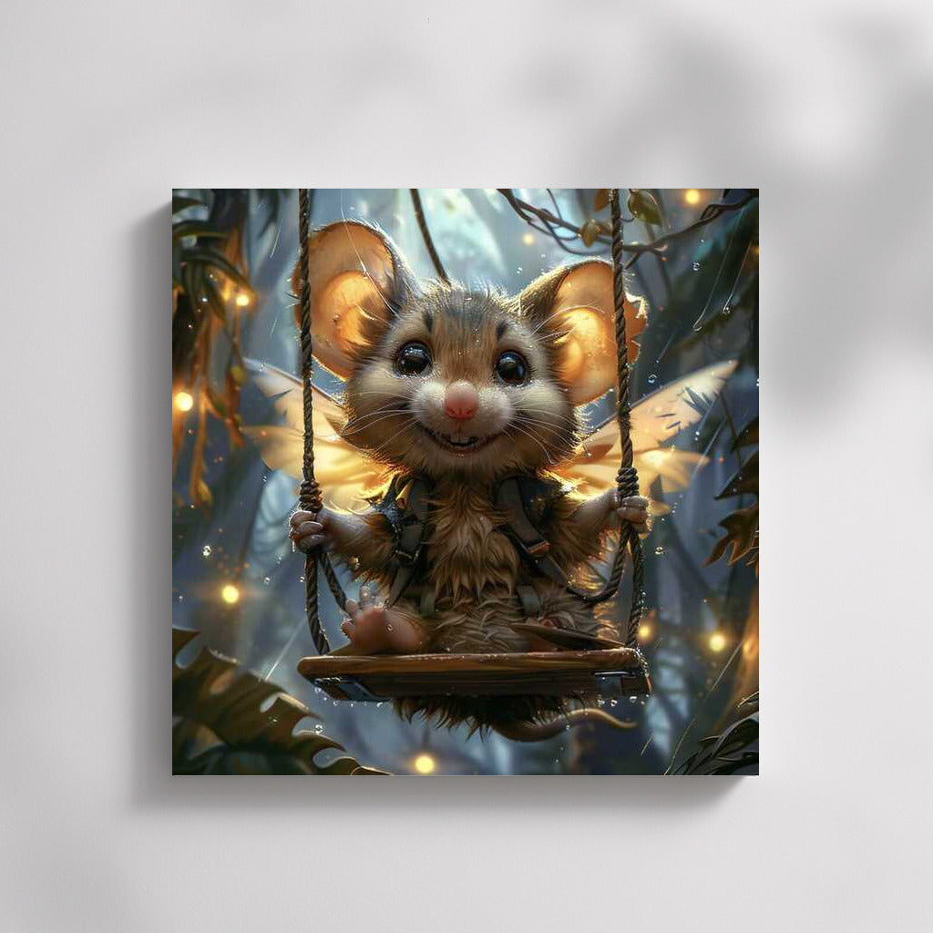 Fantasy Swing: Charming Mouse in the Fairytale Forest
