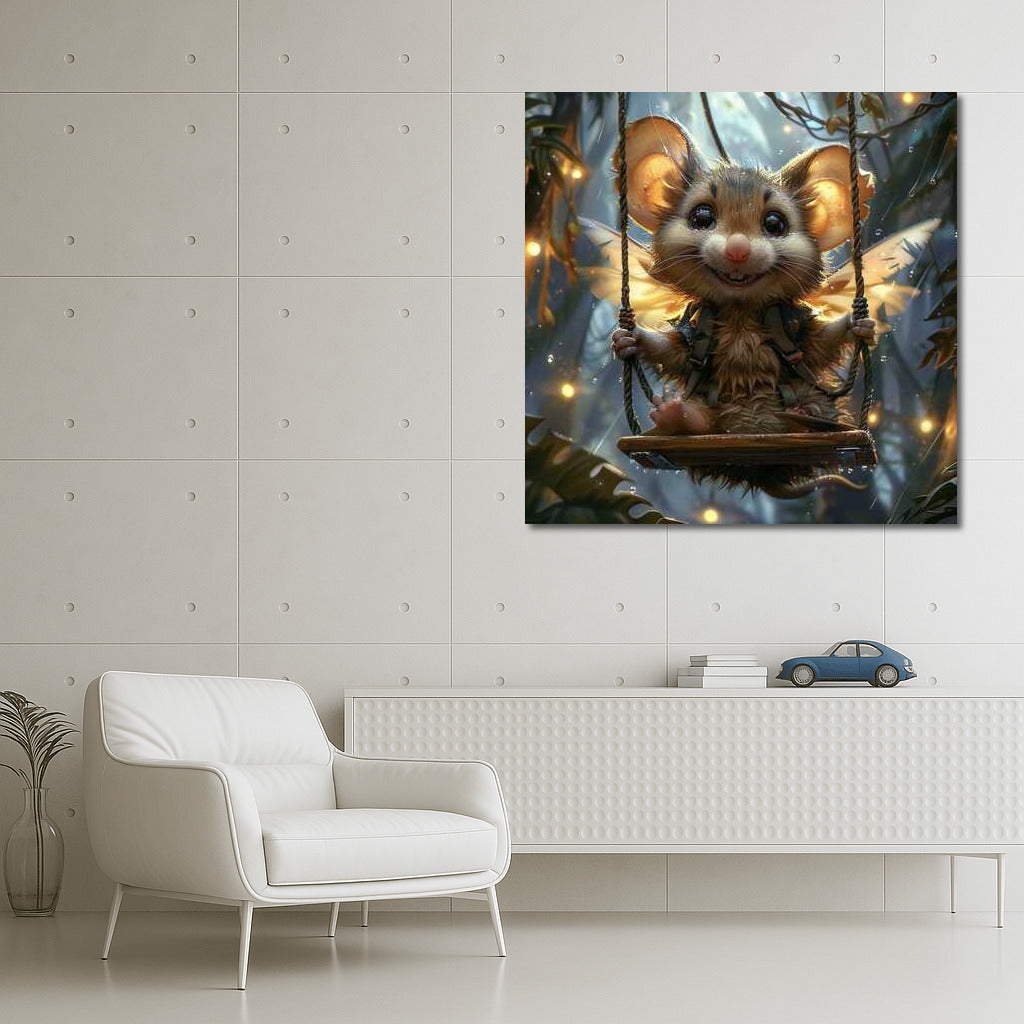 Fantasy Swing: Charming Mouse in the Fairytale Forest