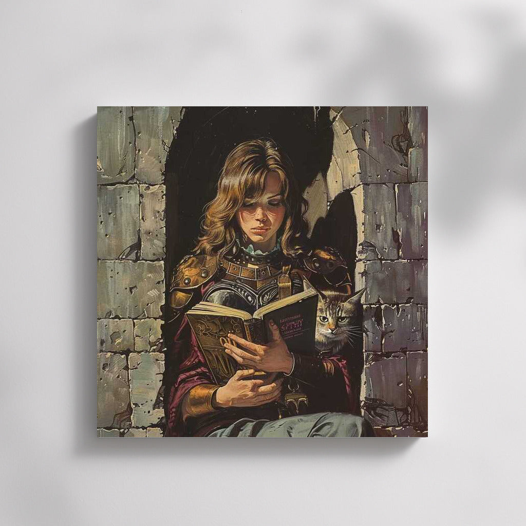 Secrets of the Shadows: Reading Ancient Tomes in a Dark Fantasy World