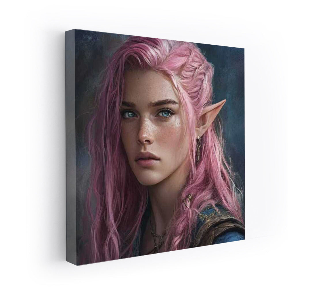 Pink Haired Elf: Magic and Reality in Fantasy Style