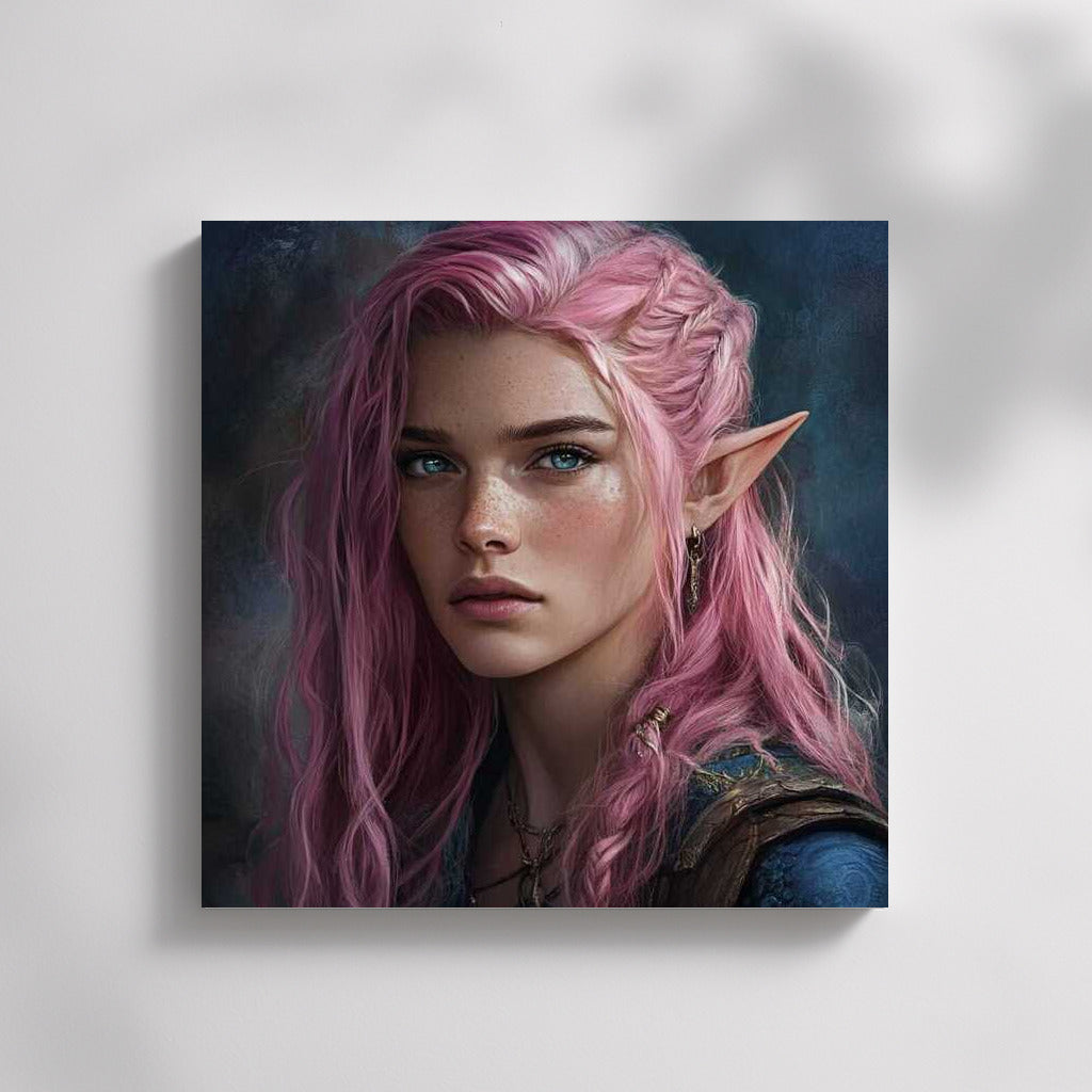 Pink Haired Elf: Magic and Reality in Fantasy Style