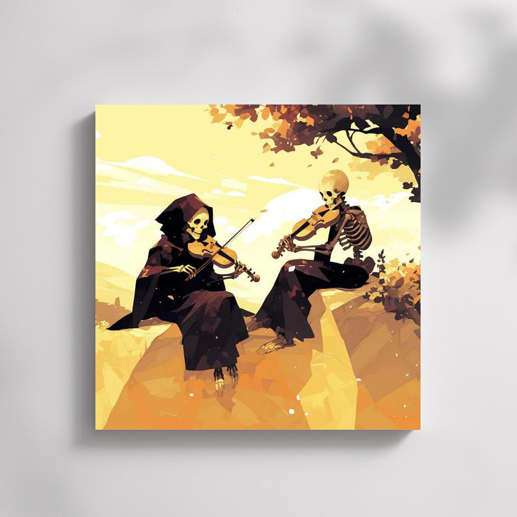 Skeleton Violinists: A Fantasy of Life and Death