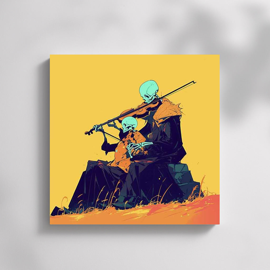 Skeleton Symphony: Fantasy in the World of Skeletons and Violins