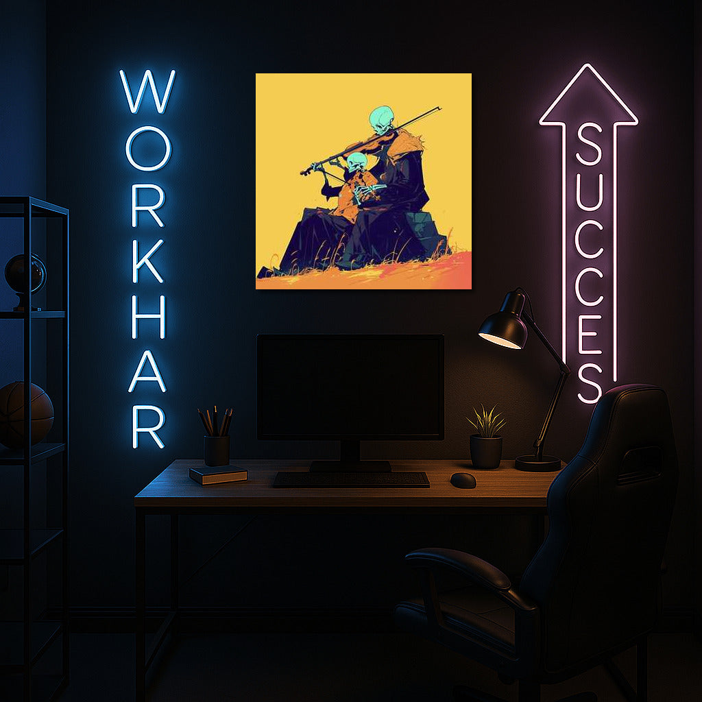 Skeleton Symphony: Fantasy in the World of Skeletons and Violins