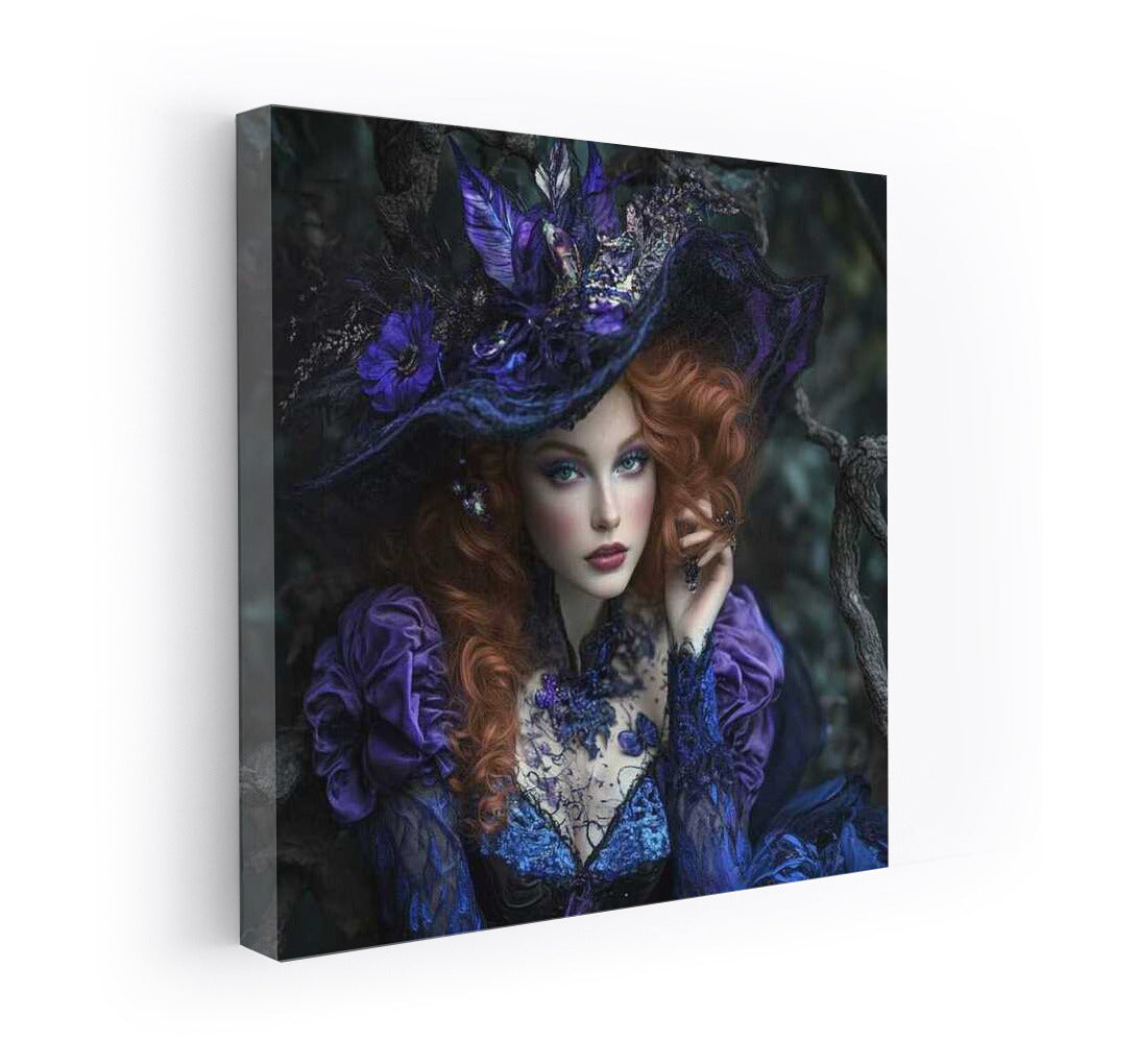 Purple Witchcraft: Mysterious Witch in Fantasy World