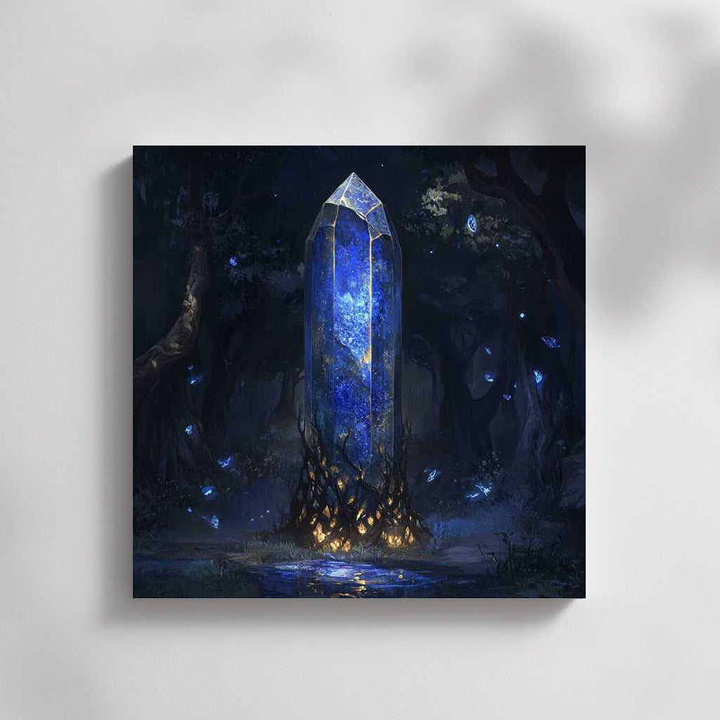 Fantasy Glow: Magic Crystal Forest