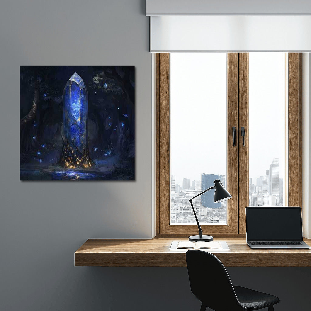 Fantasy Glow: Magic Crystal Forest