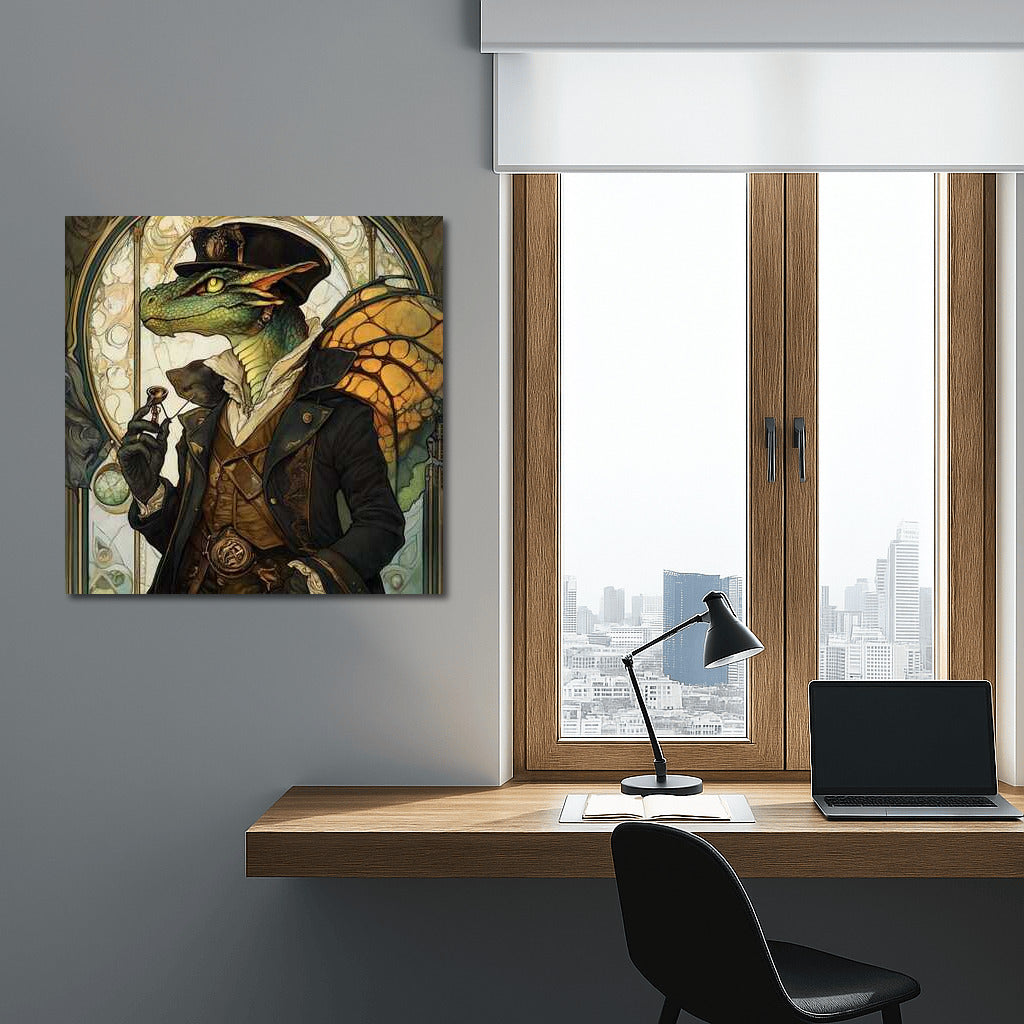 Elegant Dragon Fantasy: Mysterious Charm